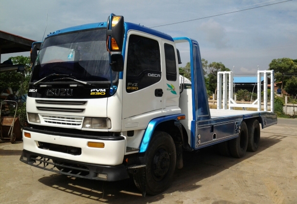 ISUZU DECA 195 Hp รถห้างแท้ 2 เพลา เกียร์ ZF กระบะบรรทุกรถเกี่ยว ใหม่ๆ ครับ (ทีมงานรถคุณภาพ)