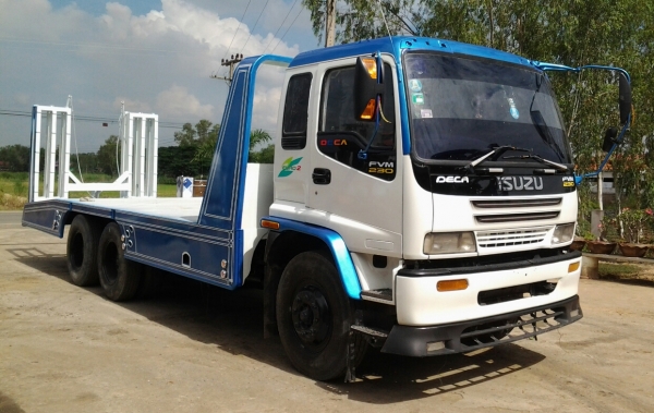 ISUZU DECA 195 Hp รถห้างแท้ 2 เพลา เกียร์ ZF กระบะบรรทุกรถเกี่ยว ใหม่ๆ ครับ (ทีมงานรถคุณภาพ)