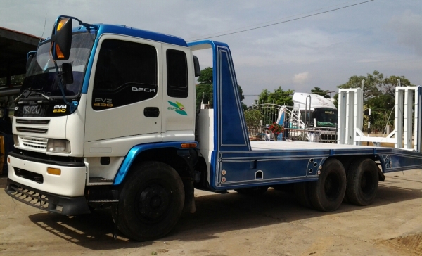 ISUZU DECA 195 Hp รถห้างแท้ 2 เพลา เกียร์ ZF กระบะบรรทุกรถเกี่ยว ใหม่ๆ ครับ (ทีมงานรถคุณภาพ)