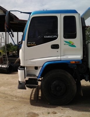 ISUZU DECA 195 Hp รถห้างแท้ 2 เพลา เกียร์ ZF กระบะบรรทุกรถเกี่ยว ใหม่ๆ ครับ (ทีมงานรถคุณภาพ)