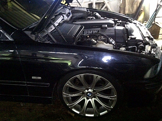 อะไหล่ BMW e39 เดิมๆ ติดรถ  หลายอย่าง
