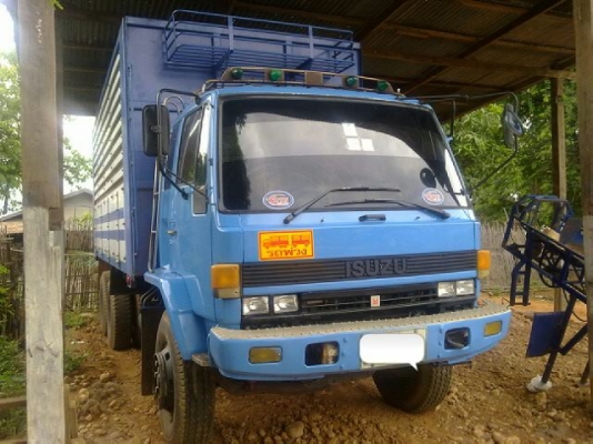 ขายรถ 18 ล้อพ่วงแม่-ลูกดัมพ์ ISUZU ROCKY 210 ใส่เครื่อง 240turbo ดัมพ์แม่อะลูมิเนียม ตัวลูกอะลูมิเนียมผสมเหล็กคอกเกษตร ราคา 1650000