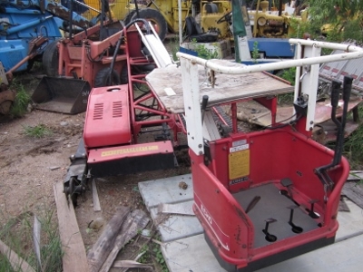 ขาย-รถกระเช้า (Sky master) KIORITZ: KCG350SH ตีนตะขาบ เครื่องยนต์เบนซิน มือสองเก่าญี่ปุ่น