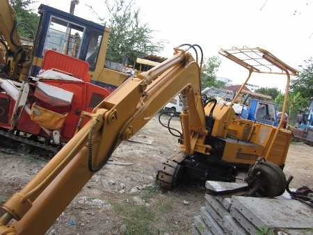 ขาย-รถขุด แบคโฮ มือสองนำเข้าจากญี่ปุ่น YANMAR: YB1200SSL เครื่อง 2 สูบ สภาพพร้อมใช้งาน เครื่องดี ใช้งานได้ดี ขาย-รถขุด แบคโฮ มือสองนำเข้าจากญี่ปุ่น YANMAR: YB1200SSL เครื่อง 2 สูบ สภาพพร้อมใช้งาน เครื่องดี ใช้งานได้ดี