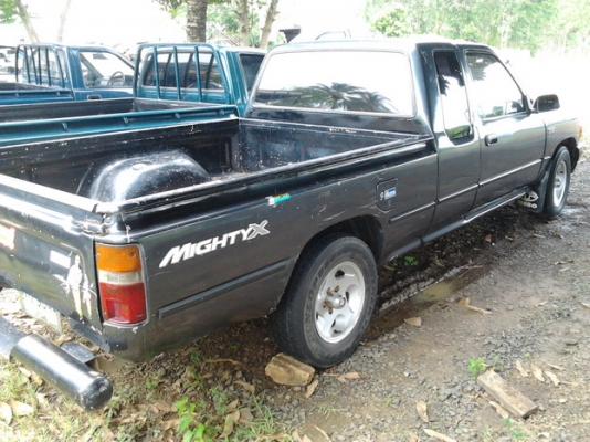 ***ขายแล้วครับขอบคุณ Truck2hand ขาย กระบะแค็ป TOYOTA, HILUX MIGHTY-X 2.5GL X-TRA CAB ปี34/91 เครื่องเดิม2L 2.5เครื่องดีติดง่าย แห้งๆไม่เยิ้ม ช่วงล่างแน่น คัสซีสวยเดิมๆ กระบะพื้นผุนิดๆ ตัวรถสีดีเคยเก็บสีมาแล้ว ภายในสวย แอร์เย็น พ.พาวเวอร์ ล้อแม็ก ยางดี4เส้