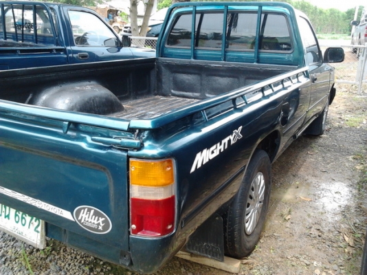***ขายแล้วครับขอบคุณ Truck2hand ขาย กระบะตอนเดียว TOYOTA HILUX MIGHTY-X ปี37/94 เครื่องเดิม2L 2.5 แรงดี แห้ง ติดง่าย ช่วงล่างคัสซีสวย ไม่ผุ ไม่ดาม ภายในดี คอนโซลดี  แอร์ พ.ธรรมดา  หน้า-หลังเดิมไม่เคยชนหนัก สีสวย เคลียร์สีแล้ว ยางดี4เส้น กระบะพื้นเก็บแล้ว