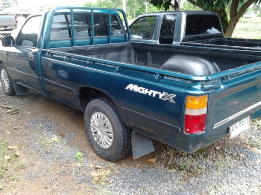 ***ขายแล้วครับขอบคุณ Truck2hand ขาย กระบะตอนเดียว TOYOTA HILUX MIGHTY-X ปี37/94 เครื่องเดิม2L 2.5 แรงดี แห้ง ติดง่าย ช่วงล่างคัสซีสวย ไม่ผุ ไม่ดาม ภายในดี คอนโซลดี  แอร์ พ.ธรรมดา  หน้า-หลังเดิมไม่เคยชนหนัก สีสวย เคลียร์สีแล้ว ยางดี4เส้น กระบะพื้นเก็บแล้ว