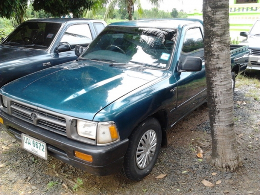 ***ขายแล้วครับขอบคุณ Truck2hand ขาย กระบะตอนเดียว TOYOTA HILUX MIGHTY-X ปี37/94 เครื่องเดิม2L 2.5 แรงดี แห้ง ติดง่าย ช่วงล่างคัสซีสวย ไม่ผุ ไม่ดาม ภายในดี คอนโซลดี  แอร์ พ.ธรรมดา  หน้า-หลังเดิมไม่เคยชนหนัก สีสวย เคลียร์สีแล้ว ยางดี4เส้น กระบะพื้นเก็บแล้ว