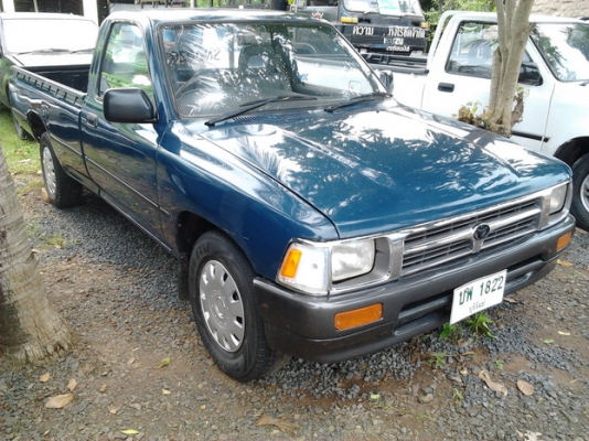 ***ขายแล้วครับขอบคุณ Truck2hand ขาย กระบะตอนเดียว TOYOTA HILUX MIGHTY-X ปี37/94 เครื่องเดิม2L 2.5 แรงดี แห้ง ติดง่าย ช่วงล่างคัสซีสวย ไม่ผุ ไม่ดาม ภายในดี คอนโซลดี แอร์ขาดคอมฯ พ.ธรรมดา หน้า-หลังเดิมไม่เคยชนหนัก สีสวย เคลียร์สีแล้ว ยางดี4เส้น กระบะพื้นเก็บ