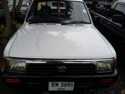 ***ขายแล้วครับขอบคุณ Truck2hand ขาย กระบะตอนเดียว TOYOTA HILUX MIGHTY-X ปี36/93 เครื่องเดิม2L 2.5 แรงดี แห้ง ติดง่ายไม่เยิ้ม ช่วงล่างคัสซีสวย ไม่ผุ ไม่ดาม ภายในสวย คอนโซลครบ  แอร์ พ.ธรรมดา ทำตาเต็ม โป่งหน้า สวยๆ สีสวย เคลียร์สีแล้ว  ยางดี4เส้น พื้นปูกระบะ