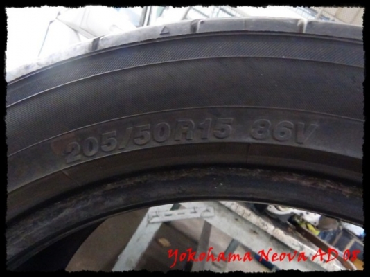 ขายยาง Yokohama Neova AD08 205/50R15 4 เส้น