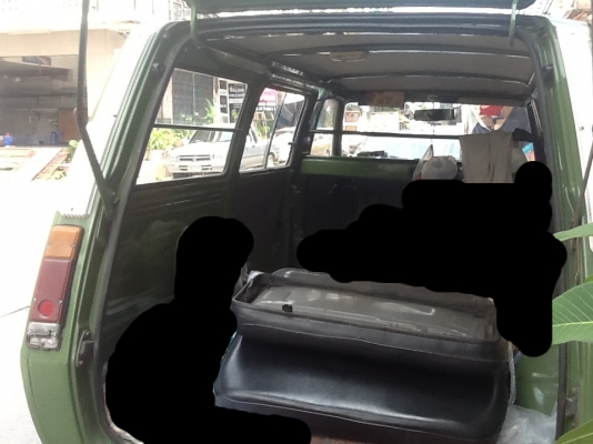 ลดเหลือ 89000 บ.คร๊าบ รถตู้เรโทร 1977 TOYOTA, LITEACE 1.2L BENZENE ช่วงสั้น  สีเขียว เกียร์ธรรมดา