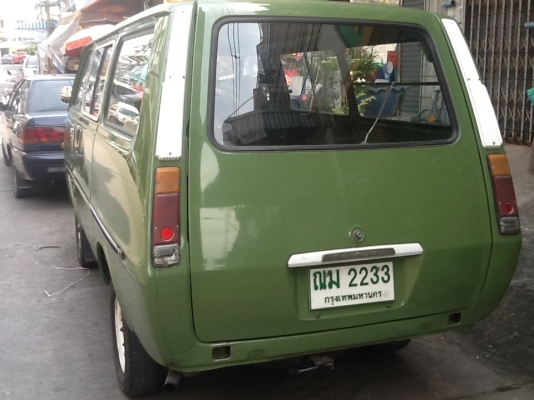 ลดเหลือ 89000 บ.คร๊าบ รถตู้เรโทร 1977 TOYOTA, LITEACE 1.2L BENZENE ช่วงสั้น  สีเขียว เกียร์ธรรมดา