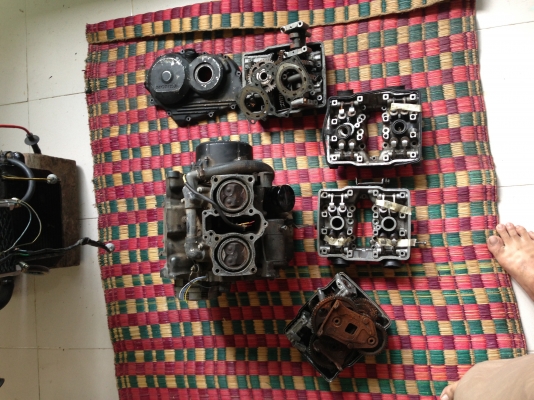 ขายเครื่อง vfr400  ครบชุด