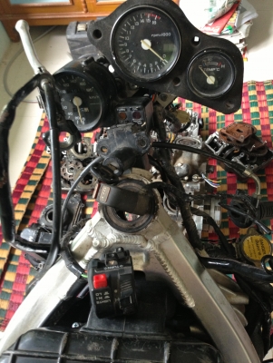 ขายเครื่อง vfr400  ครบชุด