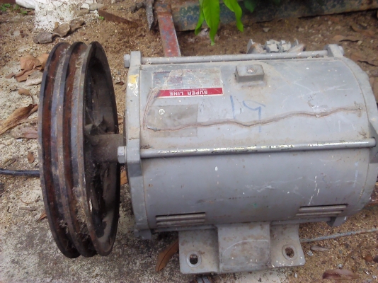 ลดราคามอเตอร์ mitsubishi 7.5 แรง 3 เฟส 380 V. สภาพพร้อมใช้ ไม่มีรอยแกะซ่อม