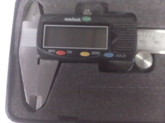 เวอร์เนียดิจิตอล KEIBA 6 นิ้ว วัดกว้าง ลึก และรูใน ได้หมด ตัวเลยชัดอ่านง่ายมือสองพร้อมใช้