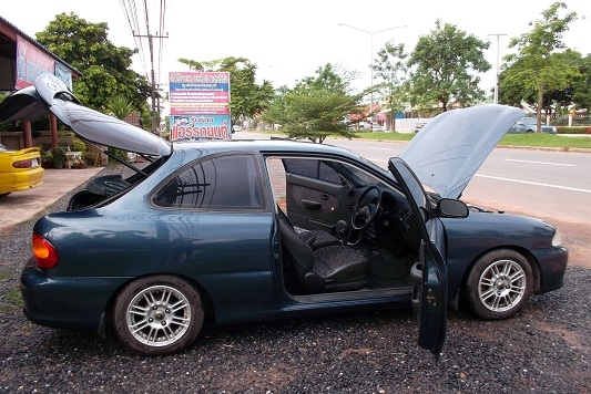 HYUNDAI ACCENT ACCENT SPRINT 1.5i 3Dr ปี1997 ติดแก๊ส ลงเล่มแล้ว ใช้ได้ 2 ระบบประหยัดมาก รฤบ้าน สภาพดี ไม่ค่อยได้ใช้