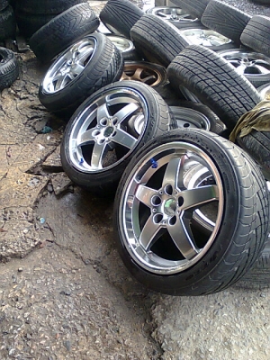 ล้อ BMW ขอบ17 พร้อมยางชุดละ16500