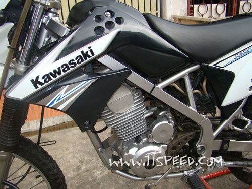 KLX 125 หัวฉีดสตาร์ทมือสภาพสวยปี 54