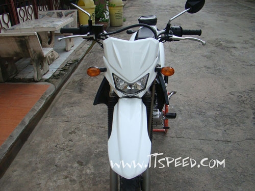 KLX 125 หัวฉีดสตาร์ทมือสภาพสวยปี 54