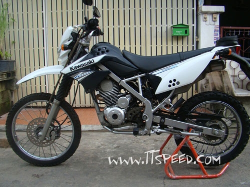 KLX 125 หัวฉีดสตาร์ทมือสภาพสวยปี 54