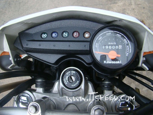 KLX 125 หัวฉีดสตาร์ทมือสภาพสวยปี 54