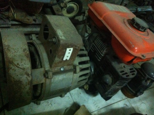 ไดร์ปั่นไฟ 3 KVA.เชื่อมได้ 2.6 ขายถูกครับ