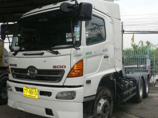 ขาย 10 ล้อ ห้อลาก 330 Hino ซีรีส์ 500 ปี 51 ยูโร 3 มือเดียวป้ายแดง รถเข้าศูนย์ตลอด