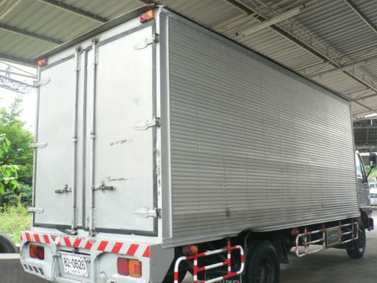 ขาย 6 ล้อ ฮีโน่ สมอเงิน ปี 2001 พร้อมตู้แห้ง 5.50 เมตร (รถห้าง) เอกสารพร้อมโอน