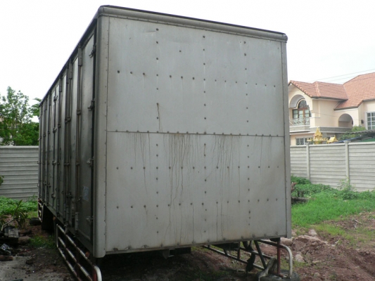 ขายตู้แห้ง ประตู 10 บาน มีเสากลาง ขนาด 7.50 เมตร สภาพพร้อมใช้งาน ขายตู้แห้ง ประตู 10 บาน มีเสากลาง ขนาด 7.50 เมตร สภาพพร้อมใช้งาน