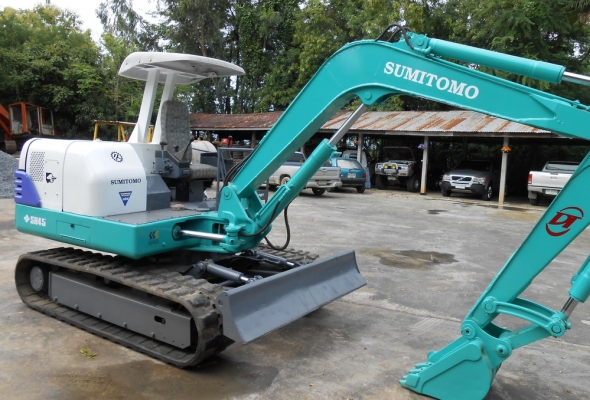 ขายรถขุด SUMITOMO SH45J เก่านอก พร้อมใช้