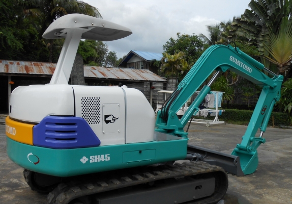 ขายรถขุด SUMITOMO SH45J เก่านอก พร้อมใช้