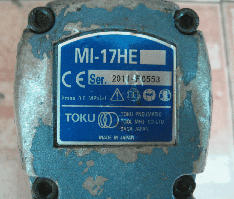 ขายบล็อคลม 4 หุน  TOKU รุ่น MI-17HE MADE IN JAPAN