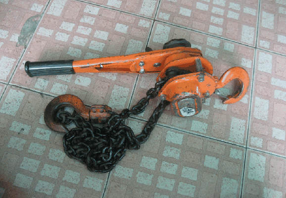 ขายรอกดึง (กํามะลอ ) VITAL 1.6 TON  MODEL 15 CHAIN V-7.1 MADE IN JAPAN
