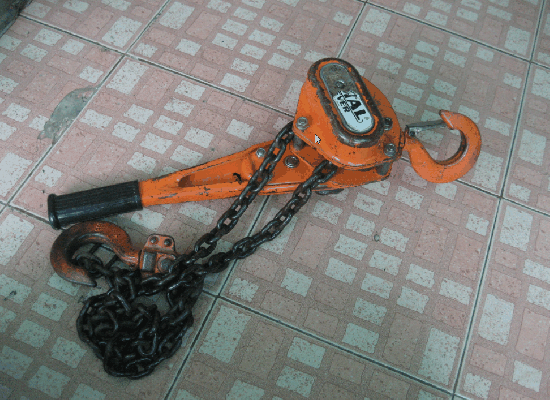 ขายรอกดึง (กํามะลอ ) VITAL 1.6 TON  MODEL 15 CHAIN V-7.1 MADE IN JAPAN