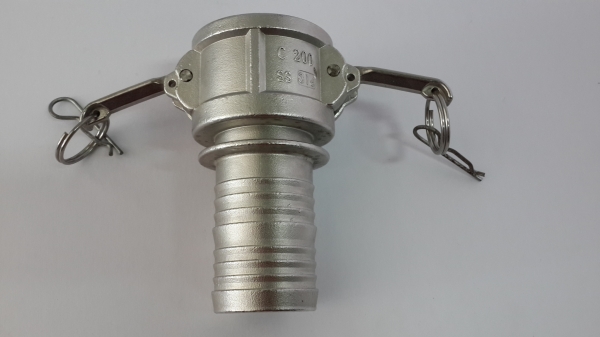ข้อต่อสวมเร็ว Cam Lock Coupling AL. SS.316