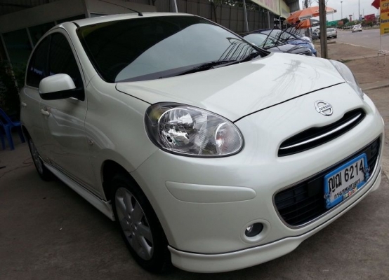 NISSAN, MARCH 1.2 VL ปี 2011 ฟรีดาว์น ผ่านง่าย
