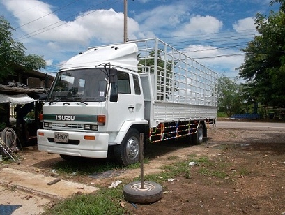 ขายรถหกล้อ ISUZU ROCKY รถห้าง ยาว 7.20 เมตร  เครื่อง 165  แรง