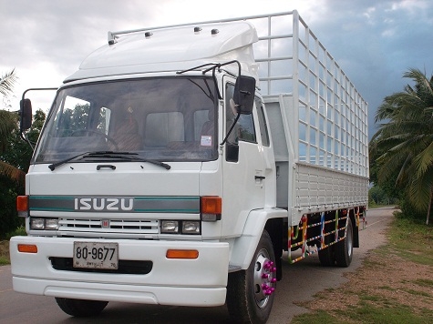 ขายรถหกล้อ ISUZU ROCKY รถห้าง ยาว 7.20 เมตร  เครื่อง 165  แรง