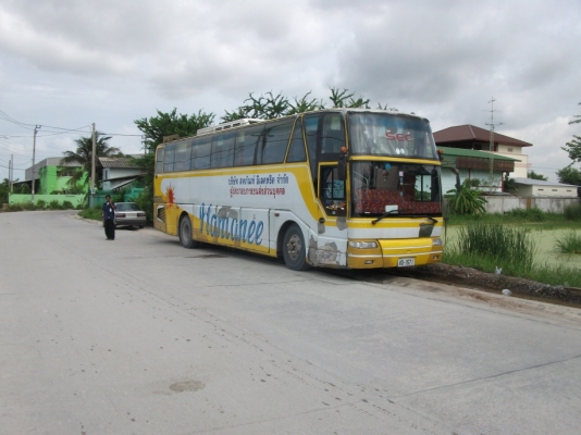 ขายถูกมากรถบัสแอร์ Nissan เครื่องดีเซล