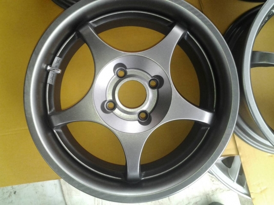 ล้อเเท้ Enkai gta 15x6.5 et43 4 รู100 made in japan