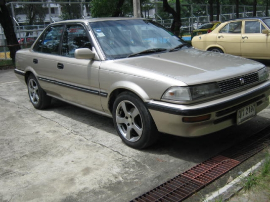 TOYOTA, COROLLA 1.6 GLi(โดเรมอน) ปี 91 เกียร์ออโต้ 48000(รถบ้าน)