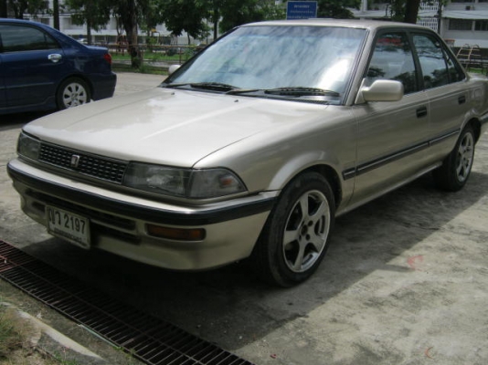 TOYOTA, COROLLA 1.6 GLi(โดเรมอน) ปี 91 เกียร์ออโต้ 48000(รถบ้าน) TOYOTA, COROLLA 1.6 GLi(โดเรมอน) ปี 91 เกียร์ออโต้ 48000(รถบ้าน)