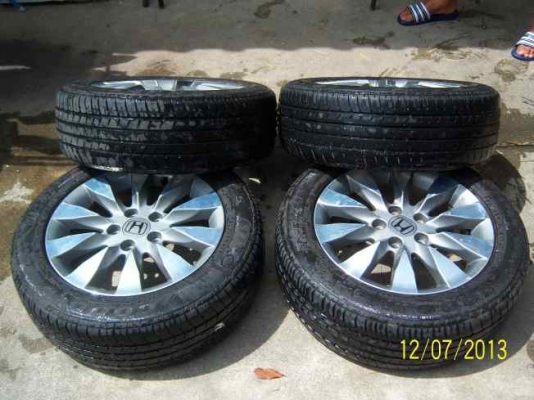 ได้มาใหม่ครับ  แม็ก Honda ขอบ 16  พร้อมยาง