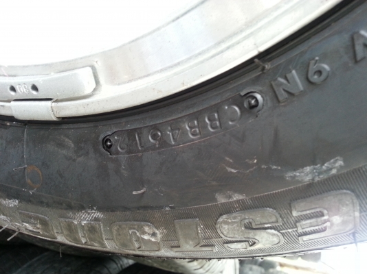 แม็ก Honda ครับ  พร้อมยาง 195 65 R15 ปี 12