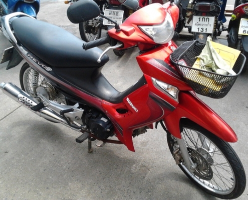 SUZUKI SMASH REVO110 สตาร์ทมือ