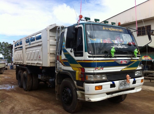 ขายรถบรรทุกสิบล้อดั้ม FM3M ดั้มสามมิตรมอร์เตอร์