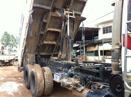 ขายรถบรรทุกสิบล้อดั้ม FM3M ดั้มสามมิตรมอร์เตอร์