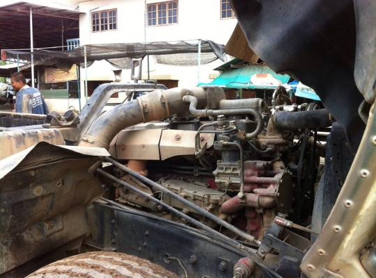 ขายรถบรรทุกสิบล้อดั้ม FM3M ดั้มสามมิตรมอร์เตอร์